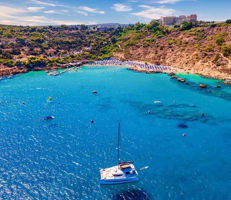 Konnos Bay - 10 minutes away from our Hotel